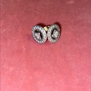 Pandora Vintage allure circle earrings